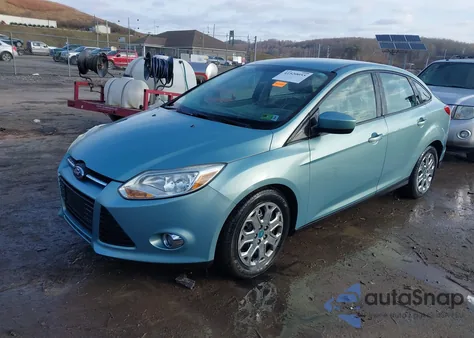 2012 Ford Focus Se from USA, damaged, VIN 1FAHP3F22CL283681